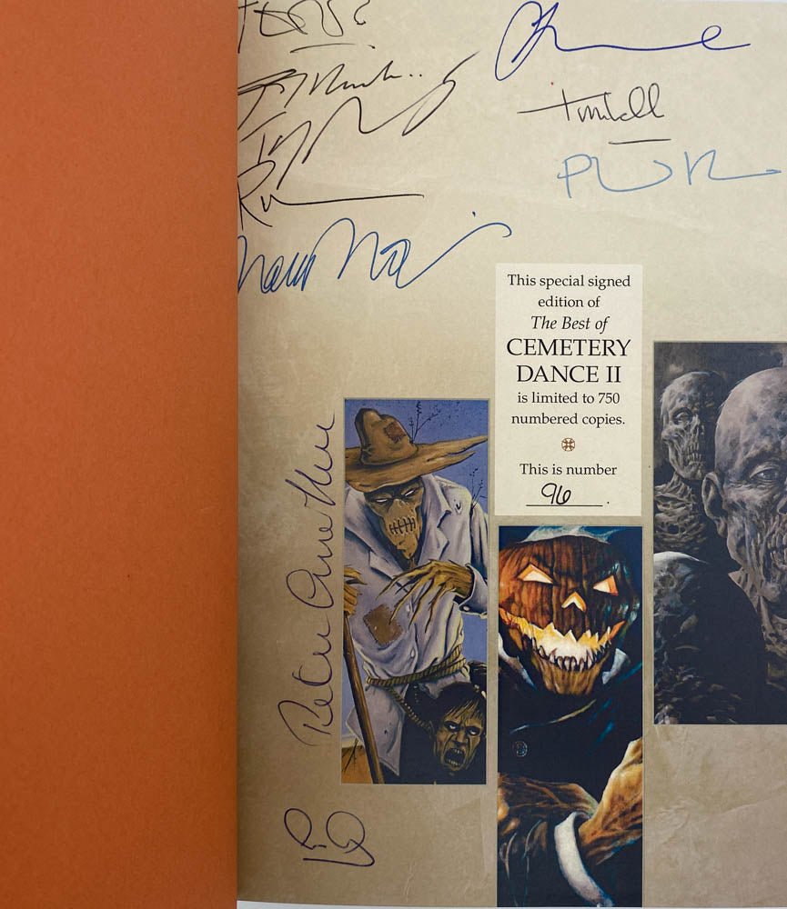 Chizmar, Richard ( edits ) - The Best of Cemetery Dance II - Signed Limited Slipcased Edition | additional book image 5