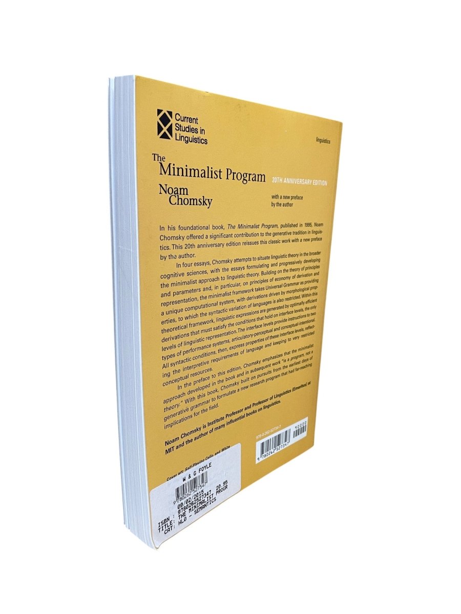 Chomsky, Noam - Minimalist Program : 20th Anniversary Edition | image2