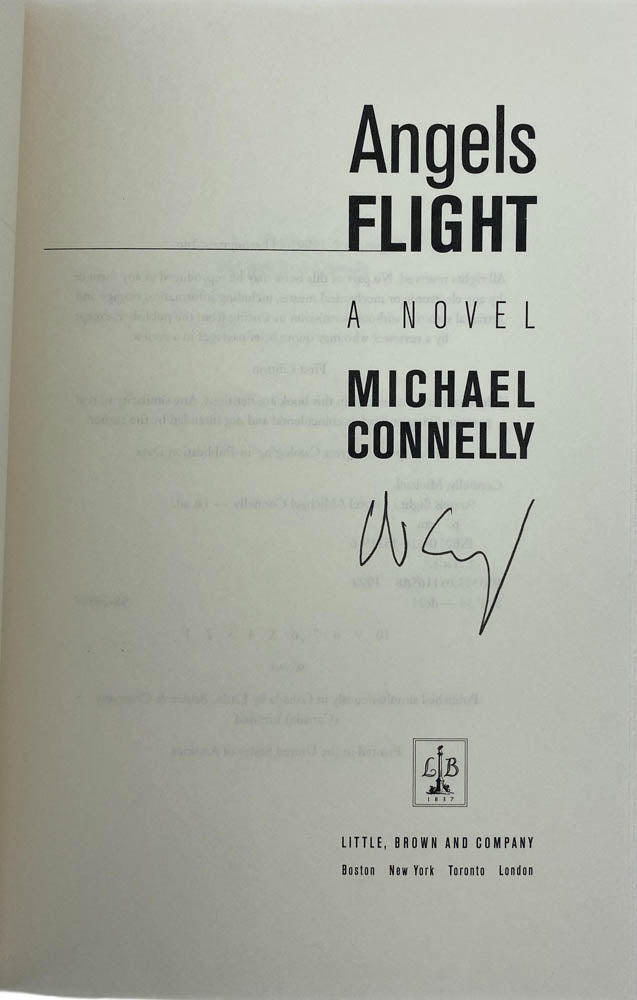 Connelly, Michael - Angel's Flight - SIGNED | image3