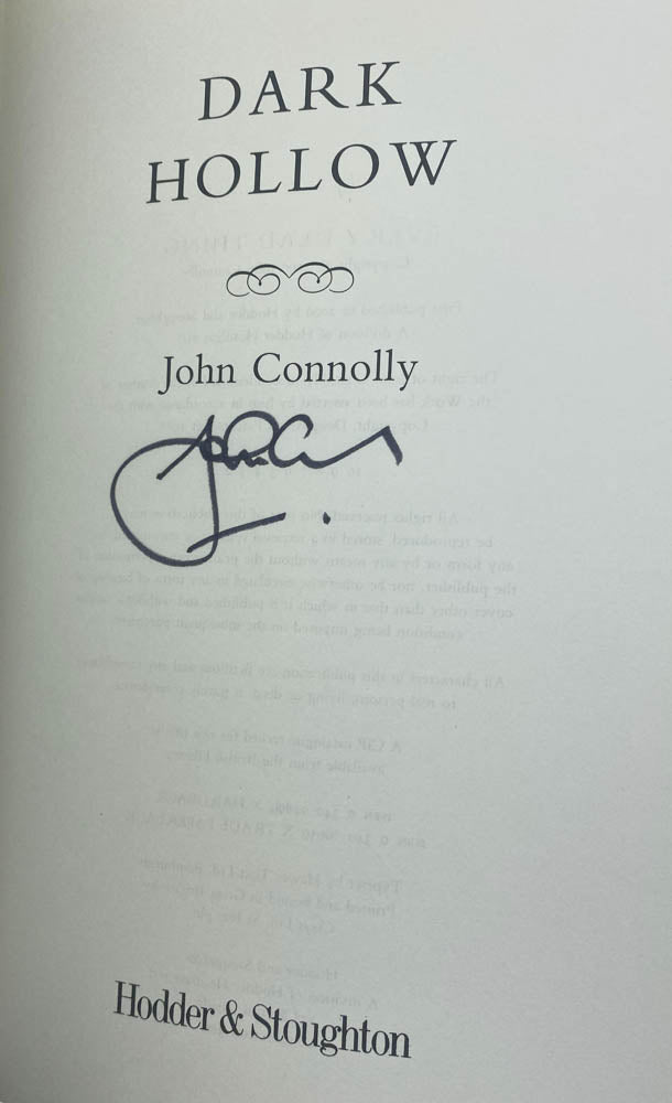 Connolly, John - Dark Hollow - SIGNED | image3