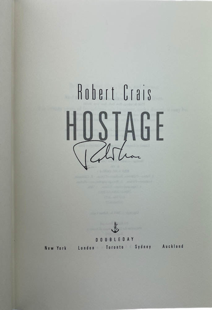 Crais, Robert - Hostage - SIGNED | image3