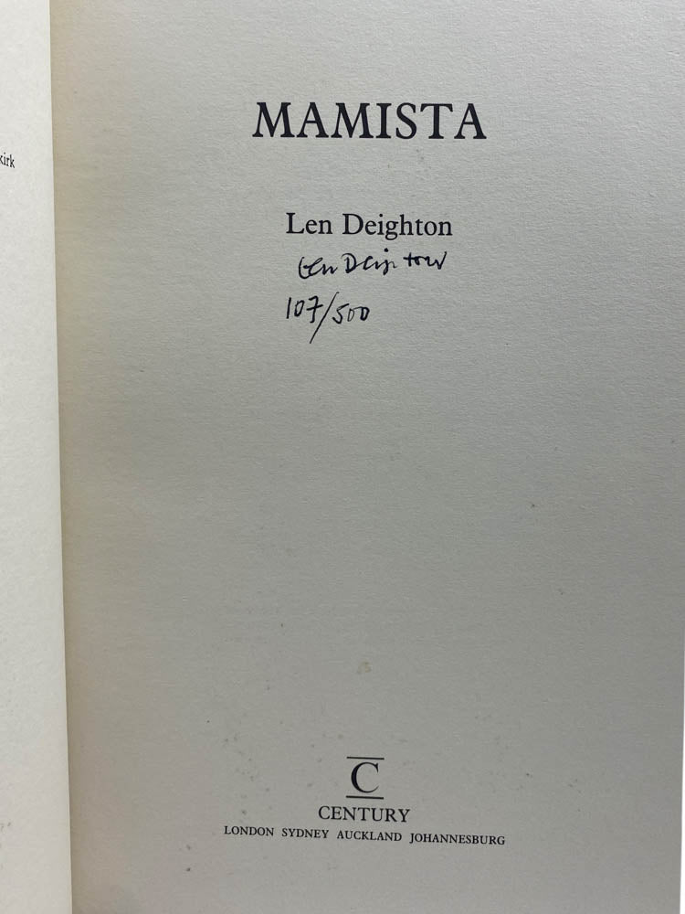 Deighton, Len - Mamista - SIGNED | image5