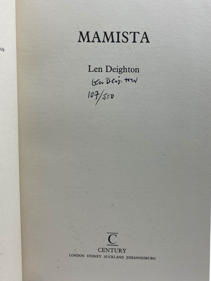 Deighton, Len - Mamista - SIGNED | image5