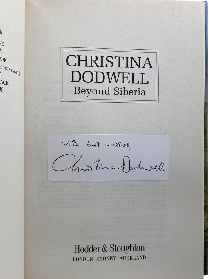 Dodwell, Christina - Beyond Siberia - Signed | image3