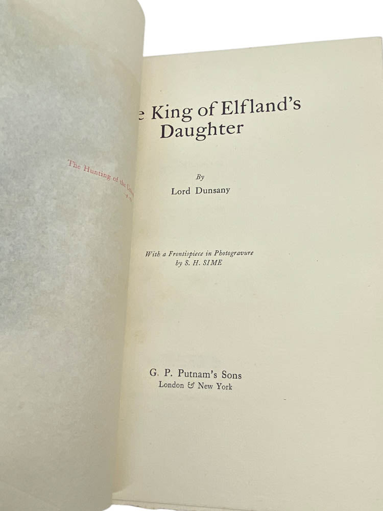 Dunsany, Lord - The King of Elfland's Daughter - SIGNED | image4