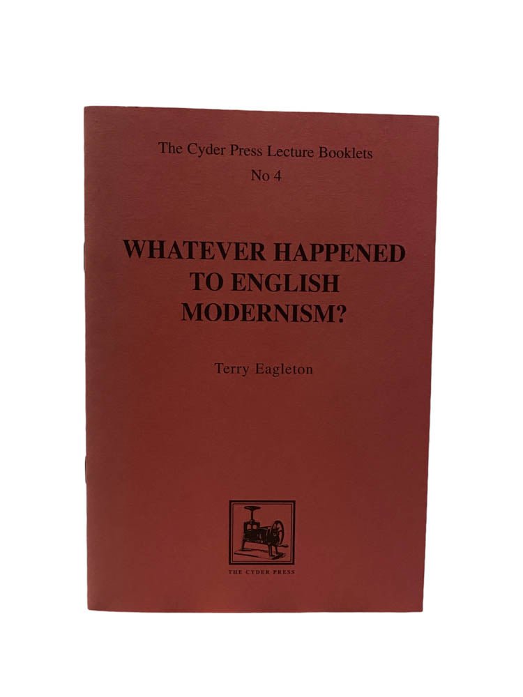 Eagleton, Terry - Whatever Happened to English Modernism ? | image1