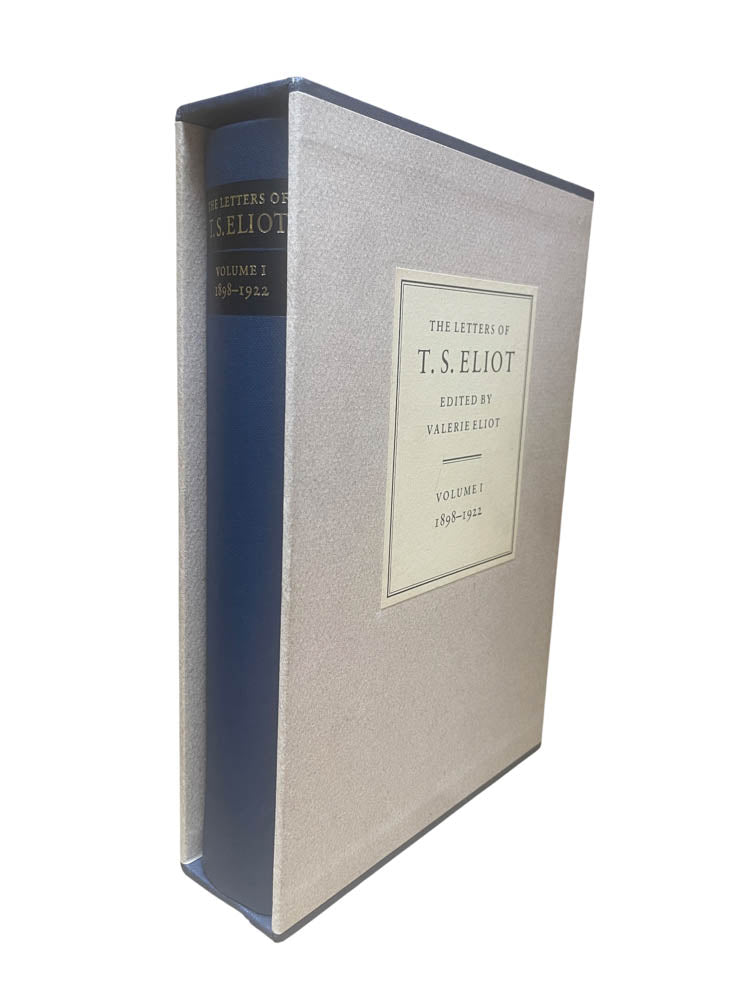 Eliot, T S - The Letters of T. S. Eliot - Volume I : 1898 - 1922 - SIGNED | image1