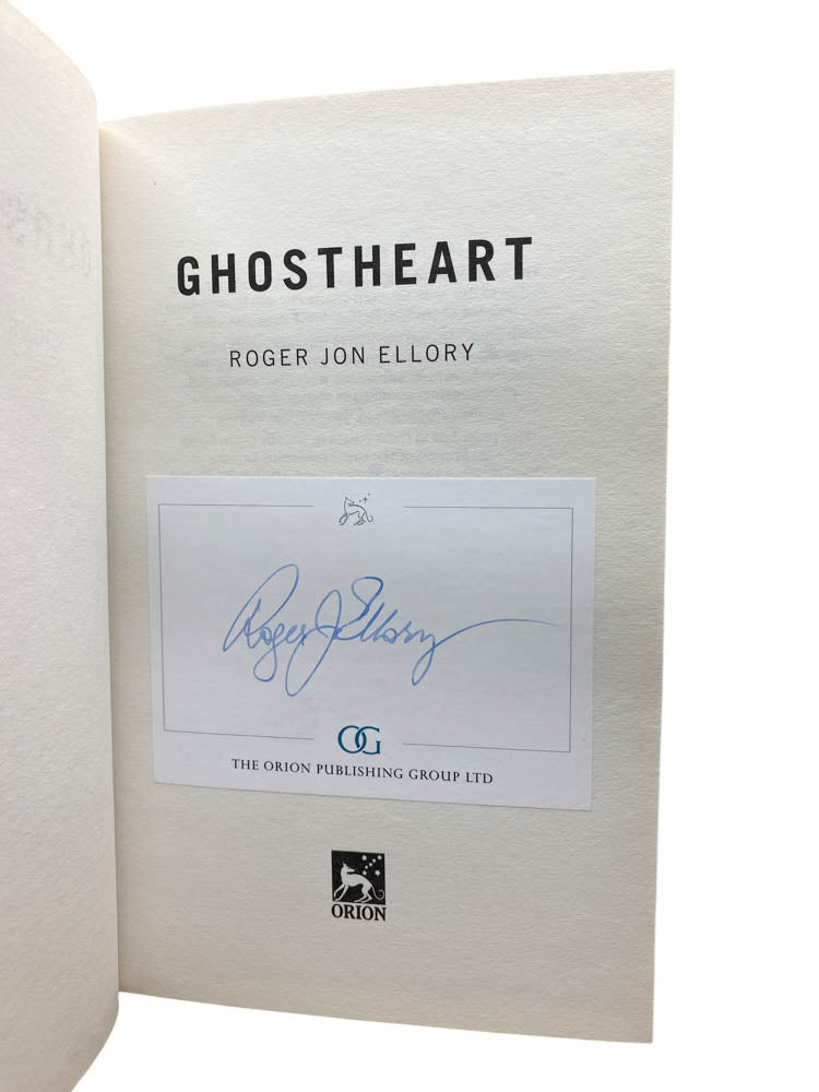 Ellory, Roger Jon - Ghostheart - Signed | image2