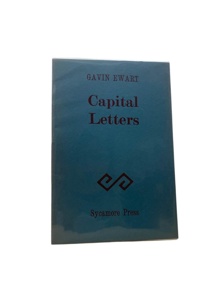 Ewart, Gavin - Capital Letters | image1