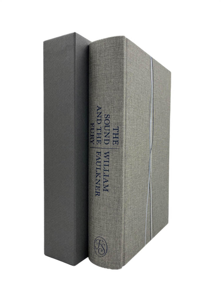 Faulkner, William - The Sound and the Fury | front of book. Published by Folio Society in 2016. Hard Cover In Slipcase.  Condition:  Fine/No Jacket ( as Issued )