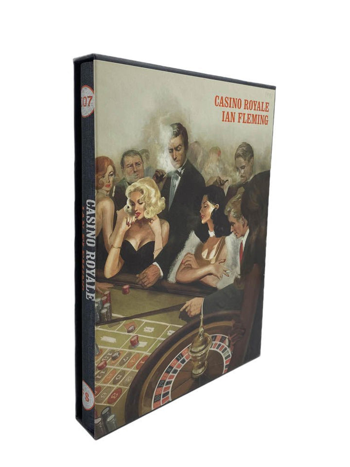 Fleming, Ian - Casino Royale (Folio) | front of slipcase. Published by Jonathan Cape in 1953. Hardcover.  Condition:  Very Good +/Very Good