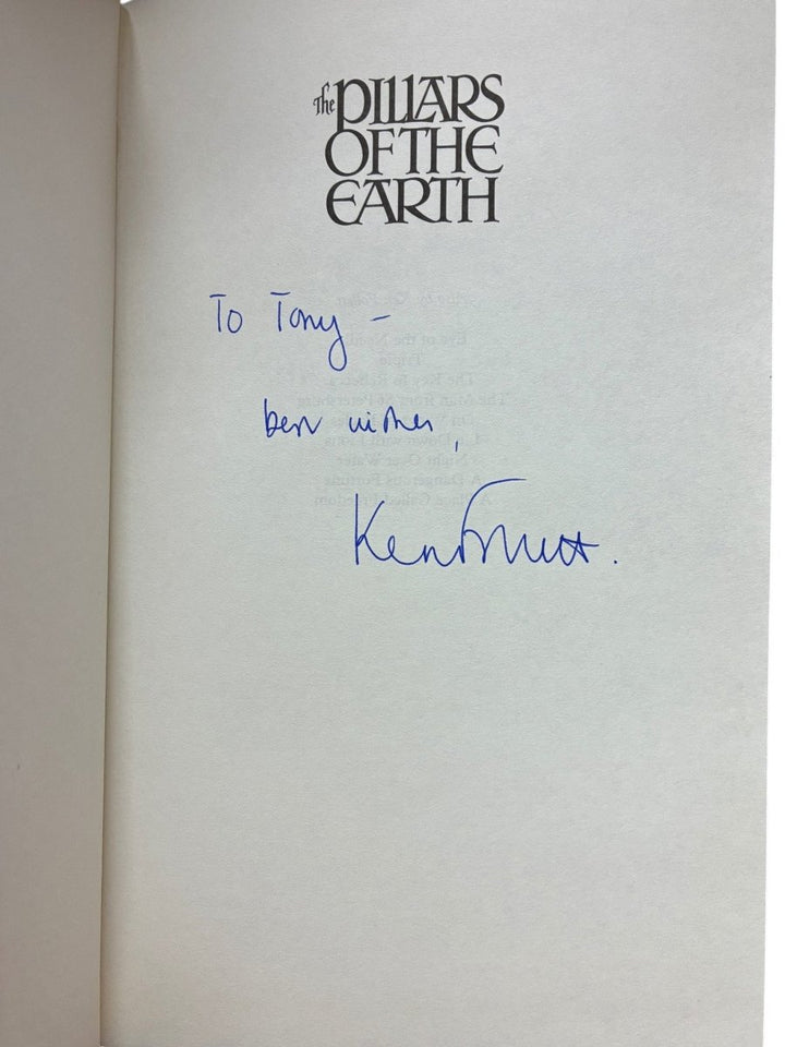 Follett, Ken - The Pillars of the Earth - SIGNED | image2