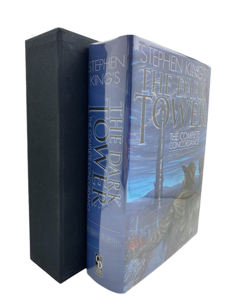 Furth, Robin - Stephen King's The Dark Tower : The Complete Concordance - SIGNED | front of book. Published by Cemetery Dance in 2009. Hardcover In Slipcase.  Condition:  Fine/Fine