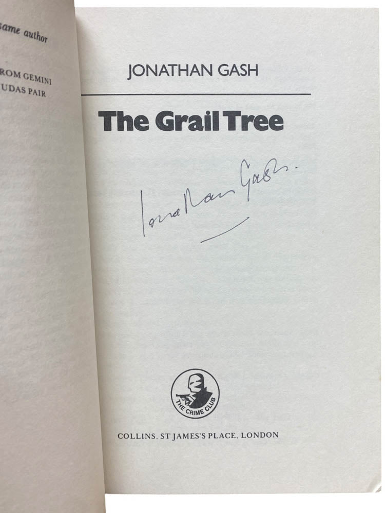 Gash, Jonathan - The Grail Tree - SIGNED | image5