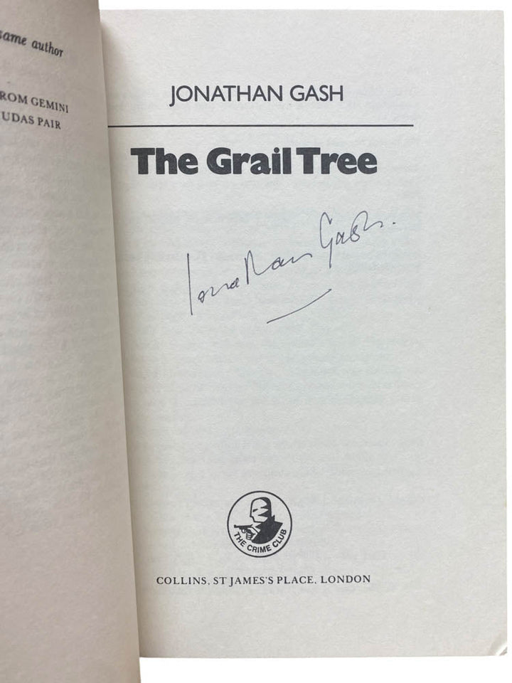 Gash, Jonathan - The Grail Tree - SIGNED | image5
