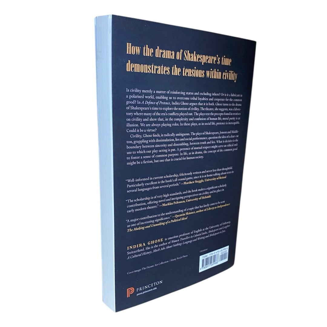 Ghose, Indira - A Defence of Pretence : Civility and the Theatre in Early Modern England | image2