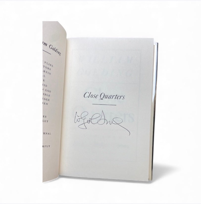 Golding, William - Close Quarters - SIGNED | image3