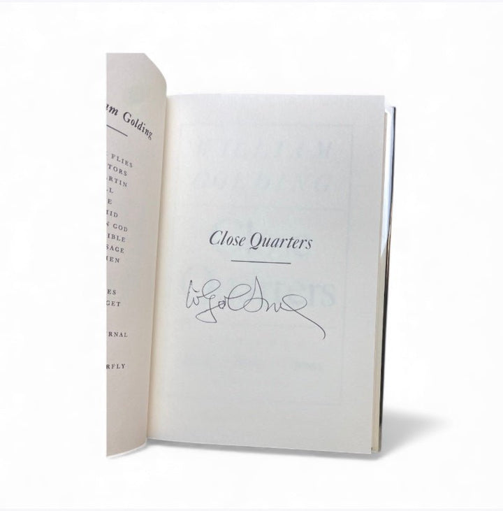 Golding, William - Close Quarters - SIGNED | image3