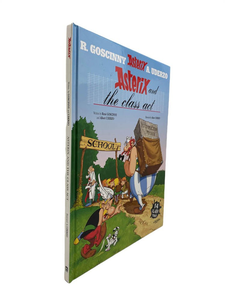 Goscinny, Rene - Asterix and the Class Act | front of book. Published by Orion in 2003. Laminated Boards.  Condition:  Fine/No Jacket ( as Issued )