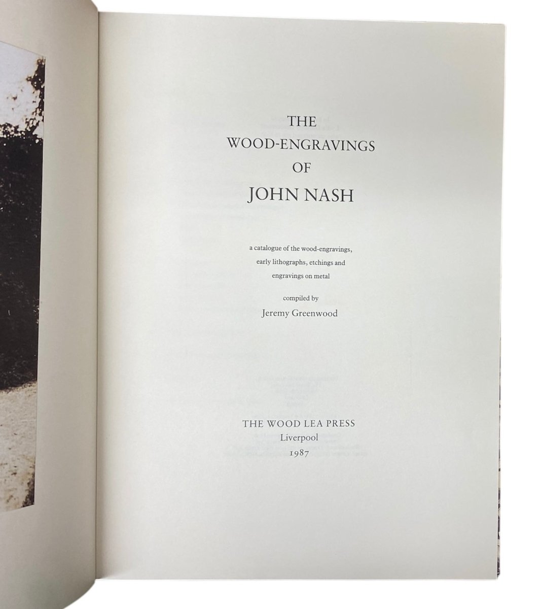 Greenwood, Jeremy - The Wood Engravings of John Nash | image3