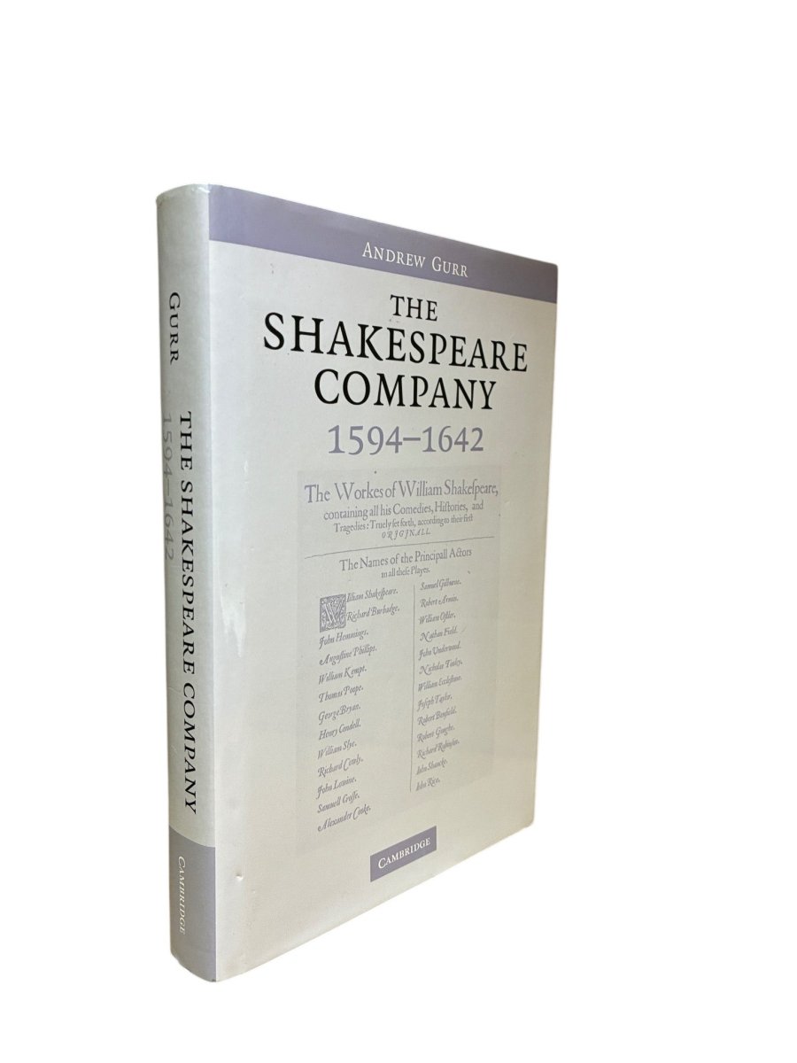 Gurr, Andrew - The Shakespeare Company : 1594 - 1642 | image1
