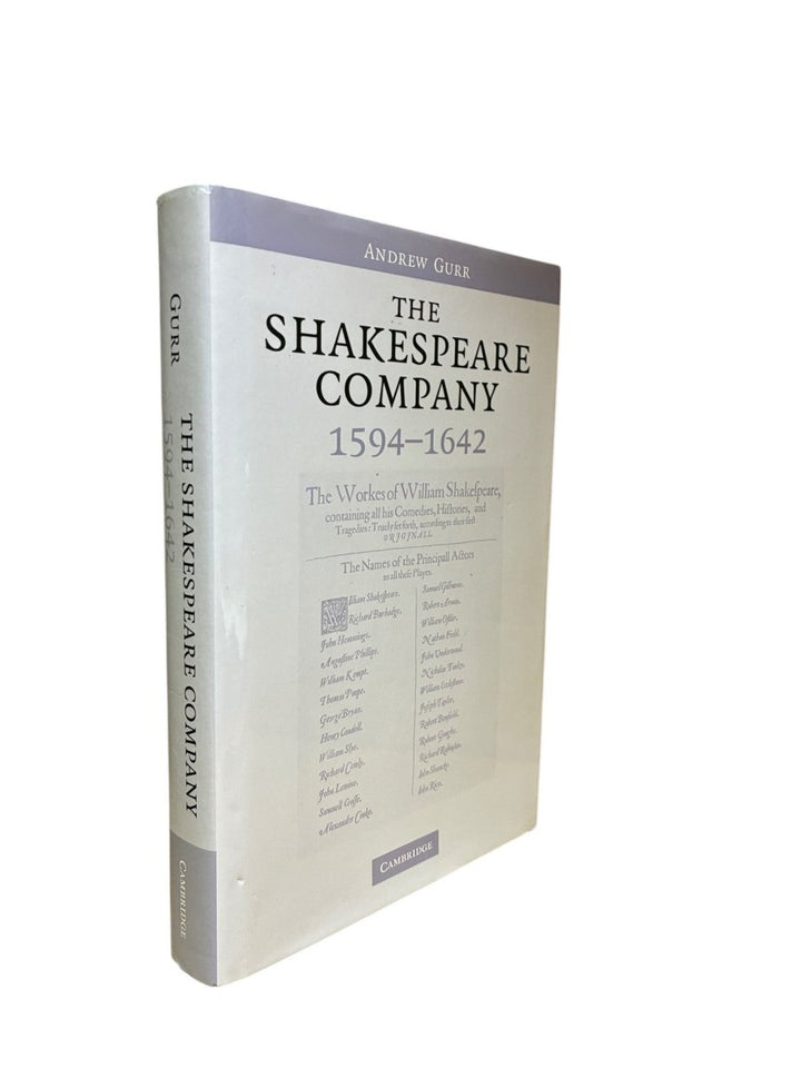 Gurr, Andrew - The Shakespeare Company : 1594 - 1642 | image1