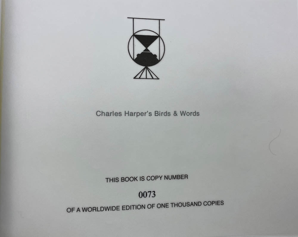 Harper, Charley - Birds & Words ( Sky Blue ) | image2
