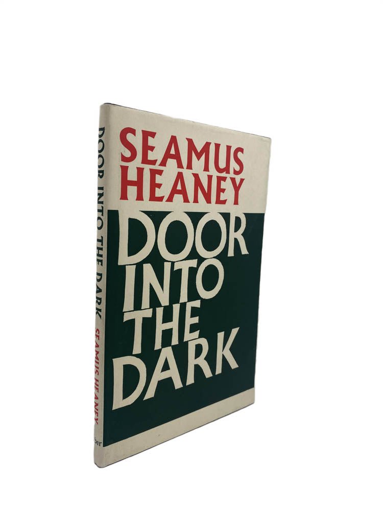 Heaney, Seamus - Door Into the Dark | front of book. Published by Faber in 1969. Hardcover.  Condition:  Near Fine/Near Fine +