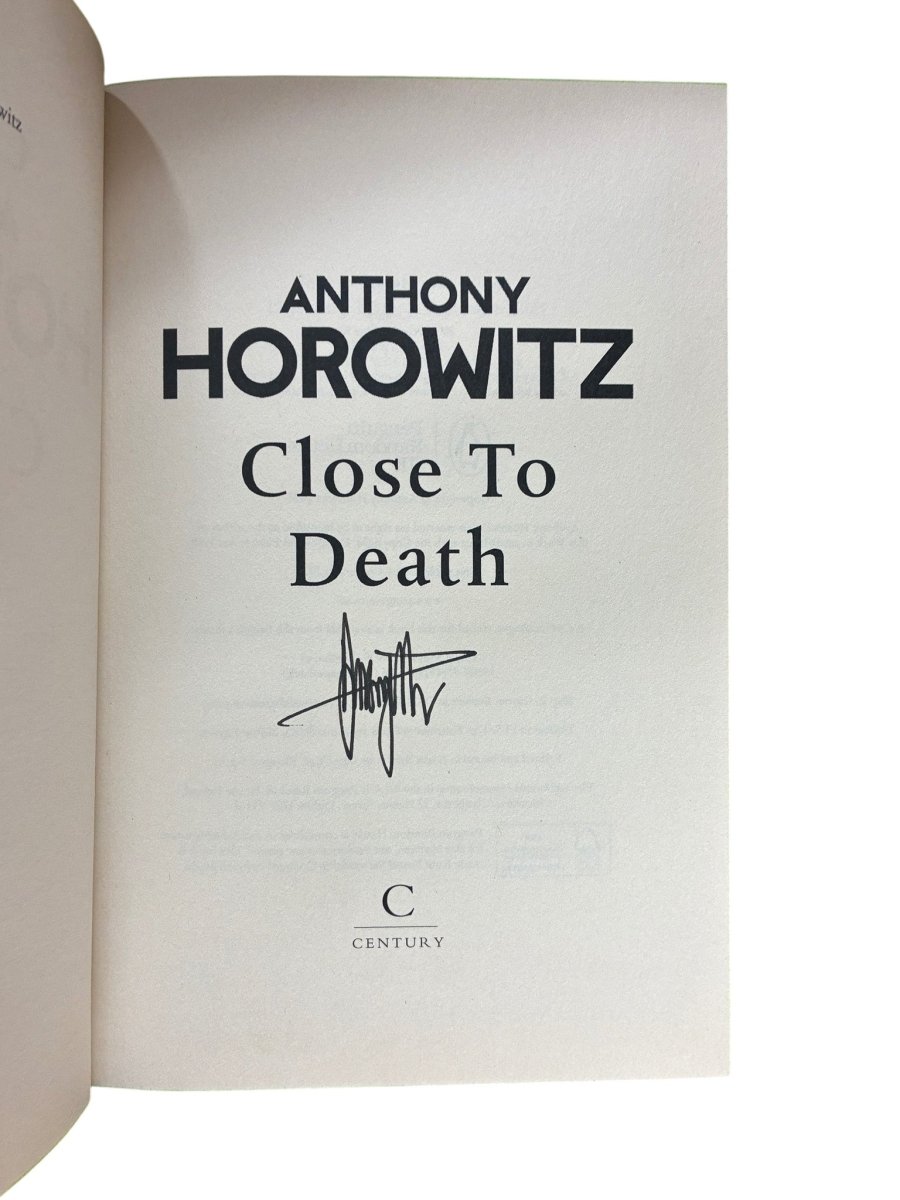 Horowitz, Anthony - Close to Death - SIGNED | image2