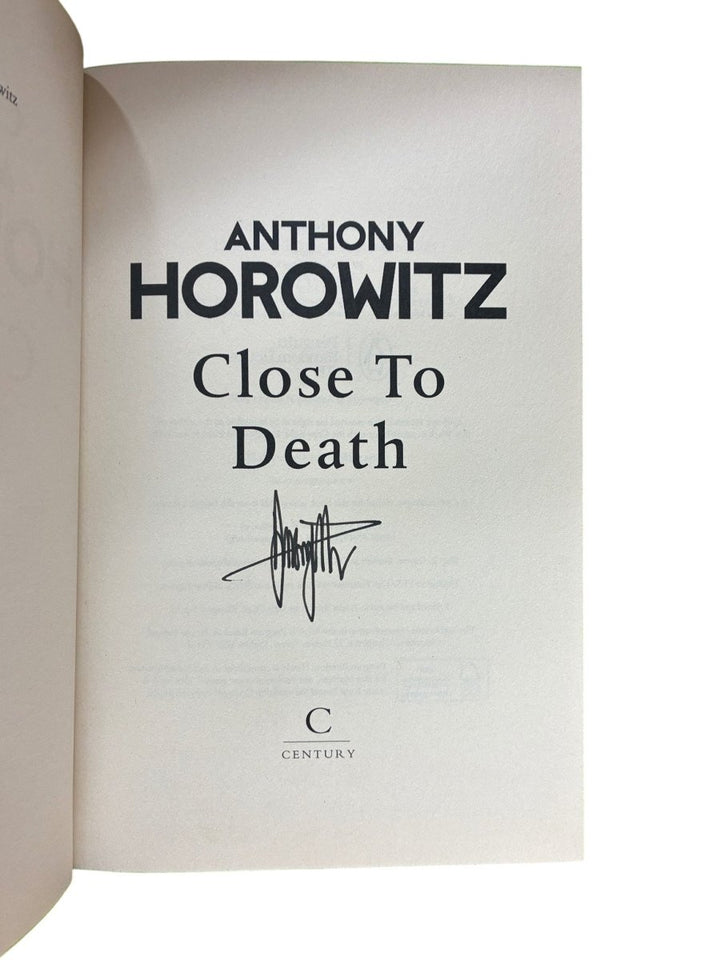 Horowitz, Anthony - Close to Death - SIGNED | image2