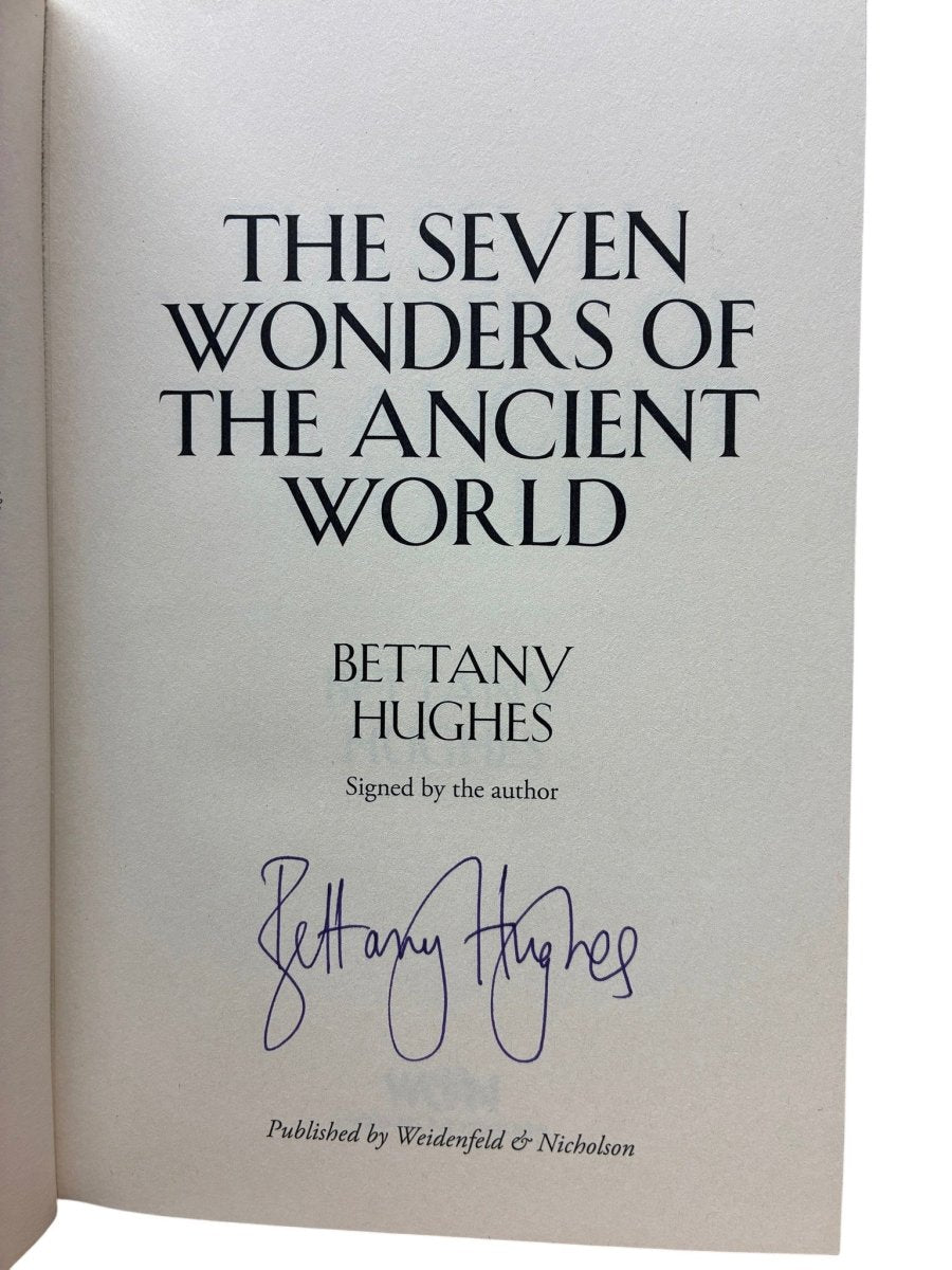 Hughes, Bettany - The Seven Wonders of the Ancient World - signed | image3