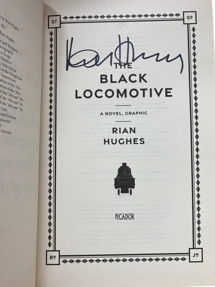 Hughes, Rian - The Black Locomotive - SIGNED | image3
