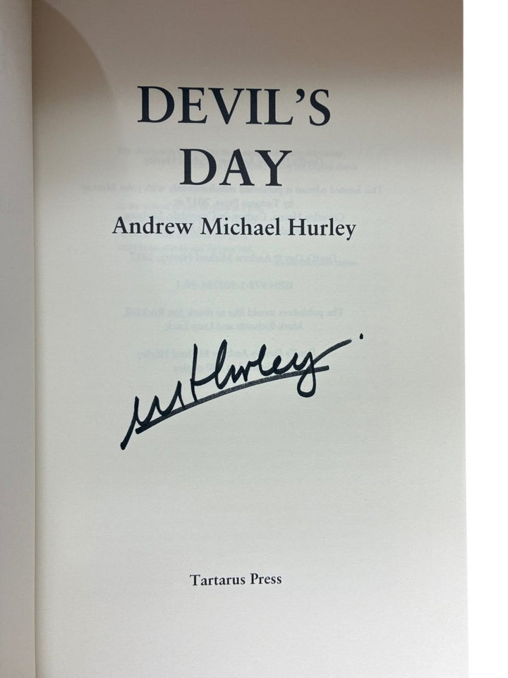 Hurley, Andrew Michael - Devil's Day - SIGNED | image2