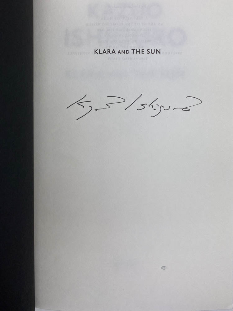 Ishiguro, Kazuo - Klara and the Sun - SIGNED | image3