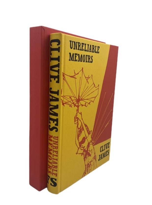 James, Clive - Unreliable Memoirs | front of book. Published by Folio Society in 2010. Hard Cover In Slipcase.  Condition:  Fine/No Jacket ( as Issued )