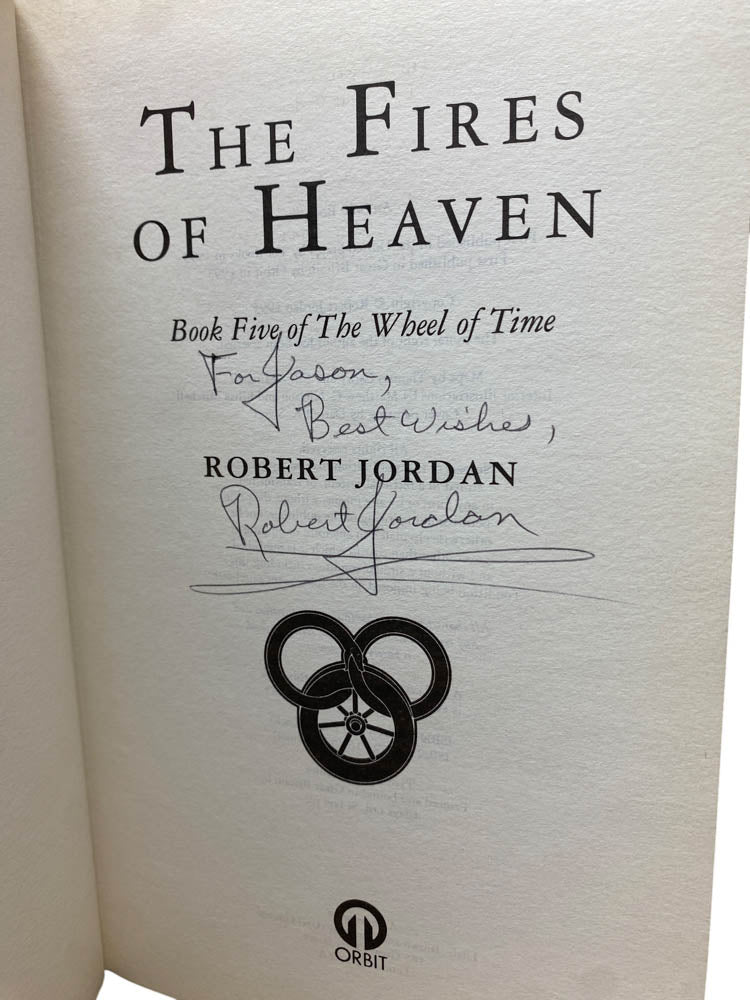 Jordan, Robert - The Fires of Heaven - SIGNED | image2