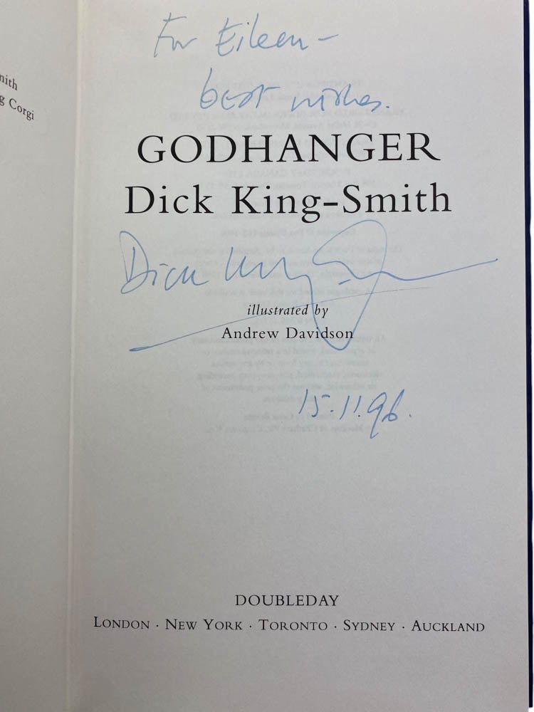 King - Smith, Dick - Godhanger - SIGNED | image3