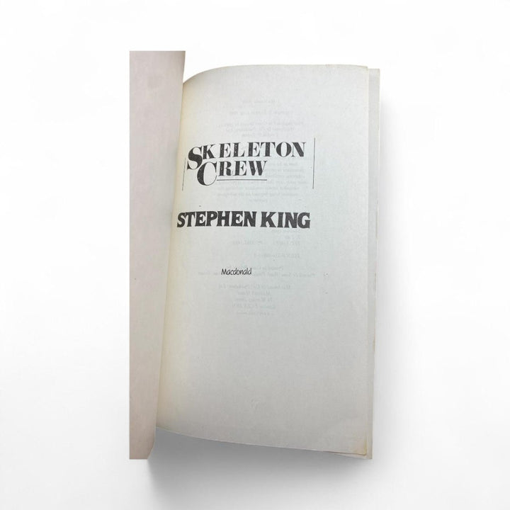 King, Stephen - Skeleton Crew - Uncorrected Proof Copy | image4