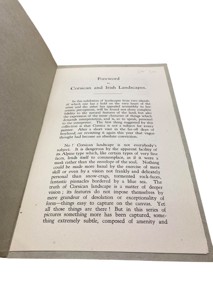 Kinkead, A S - Landscapes of Corsica and Ireland (with a Foreword by Joseph Conrad) | image3