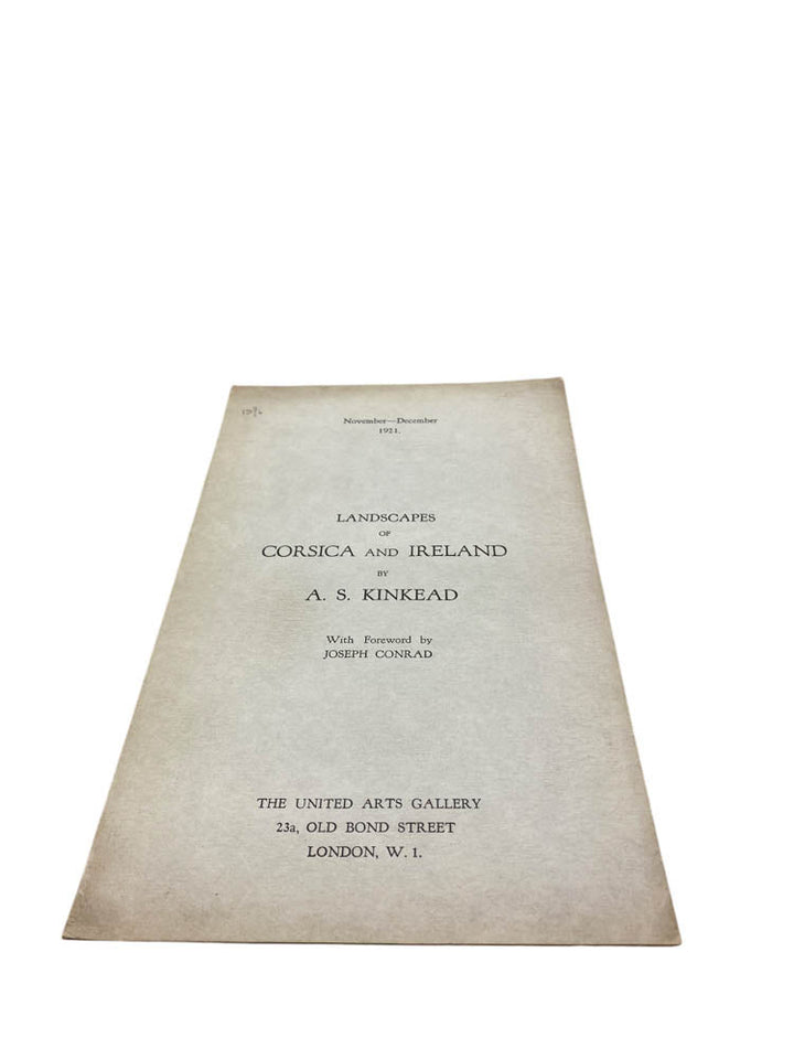 Kinkead, A S - Landscapes of Corsica and Ireland (with a Foreword by Joseph Conrad) | image1