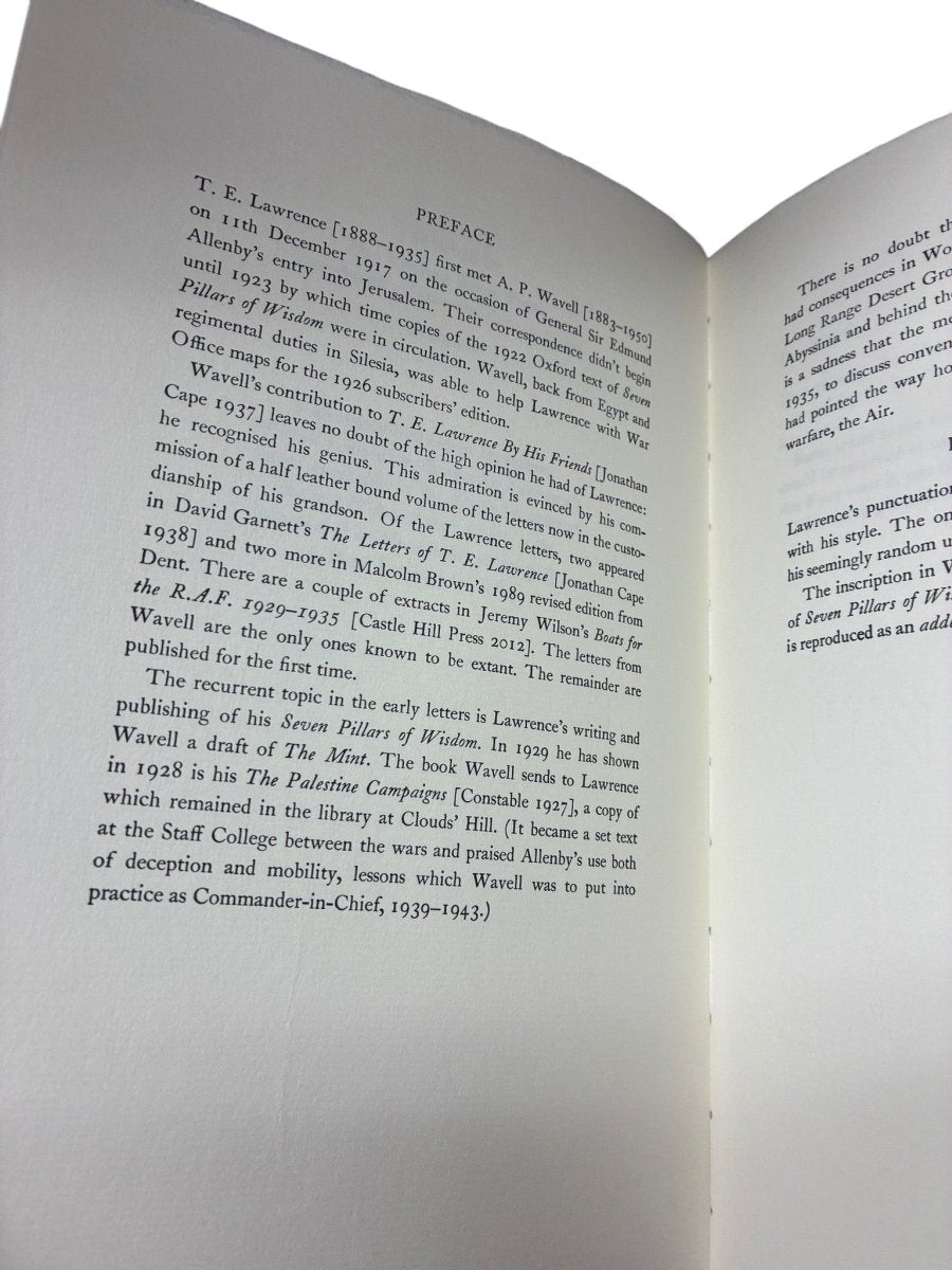 Lawrence, T.E. & Wavell, A.P. - T.E.Lawrence ~ A.P.Wavell ~ Letters | image4