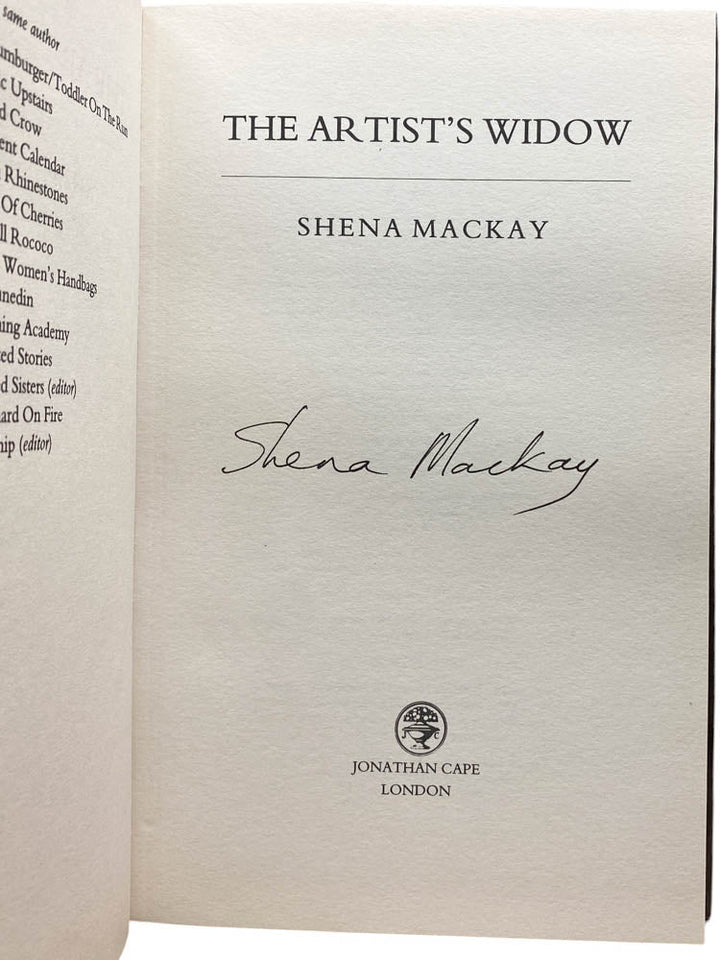 Mackay, Sheena - The Artist's Widow - SIGNED | image2