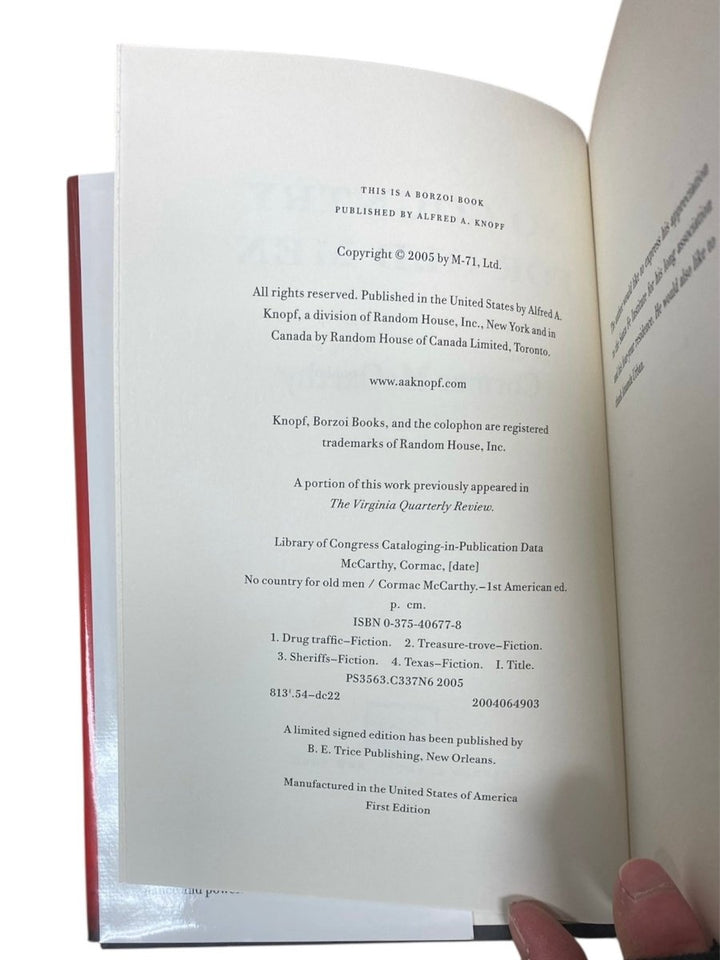 McCarthy, Cormac - No Country for Old Men | image3