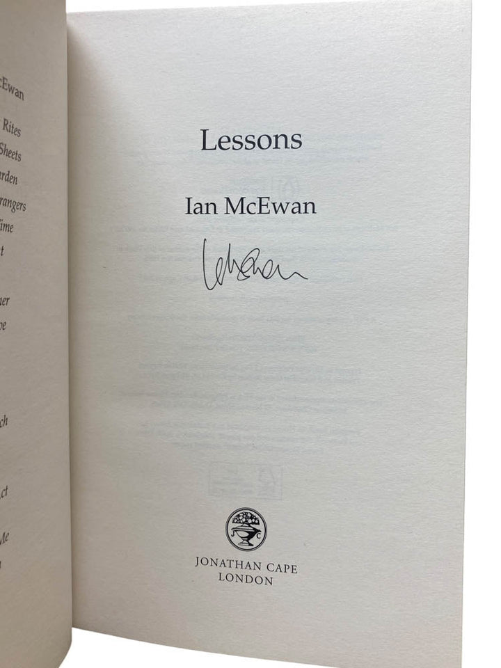 McEwan, Ian - Lessons - SIGNED | image3