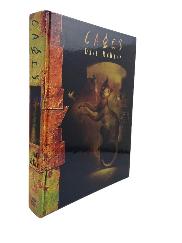 McKean, Dave - Cages | front of book. Published by Titan in 2002. Hardcover.  Condition:  Fine/No Jacket ( as Issued )