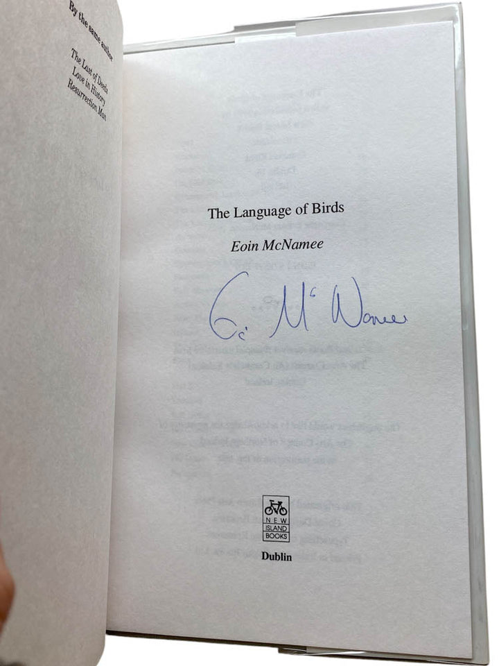 McNamee, Eoin - The Language of Birds - SIGNED | image3