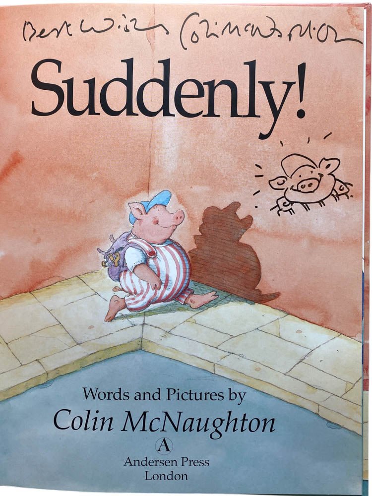 McNaughton, Colin - Suddenly ( with original drawing by ) - SIGNED | image3