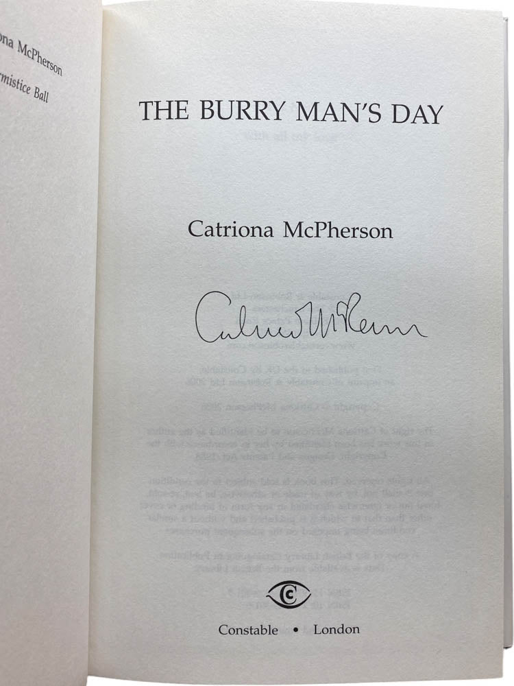 McPherson, Catriona - The Burry Man's Day - SIGNED | image2