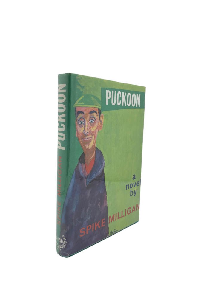 Milligan, Spike - Puckoon - SIGNED | front of book. Published by Anthony Blond in 1963. Hardcover.  Condition:  Near Fine/Very Good++ / Near Fine