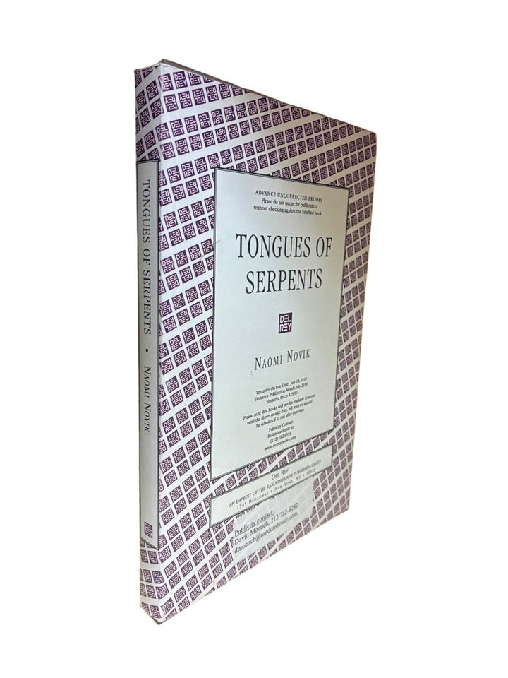 Novik, Naomi - Tongues of Serpents | image1